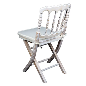 <span class=keywords><strong>Chaise</strong></span> <span class=keywords><strong>Napoléon</strong></span> en bois massif blanc, design moderne, pliable et empilable, pour hôtels, écoles, parcs, appartements, hôpitaux, extérieur - Vente en gros - Product Image 2