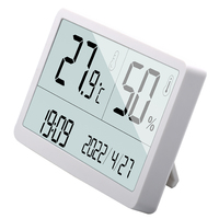 Pencatat Data Suhu Tinggi Pencatat Data Suhu PT-10 Pencatat Data Suhu Sensor Kelembapan Dalam Ruangan Higrometer Meter LCD