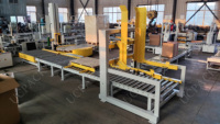 Empileur de palettes robuste, déempileur, alimentateur de palettes pour palettes standard européennes