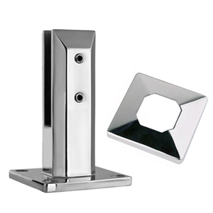 Kit di fissaggio per vetro senza telaio per corridoi di hotel di lusso, con specchio lucido, resistente alla ruggine, per montaggio fai-da-te, copertura decorativa rimovibile per scale e passaggi interni - Product Image 2