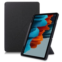 Housse pour tablette en tissu multi-angle Universal Smart Folio Vertical Case pour Samsung Galaxy Tab S10 S9 Plus S8 S7 FE