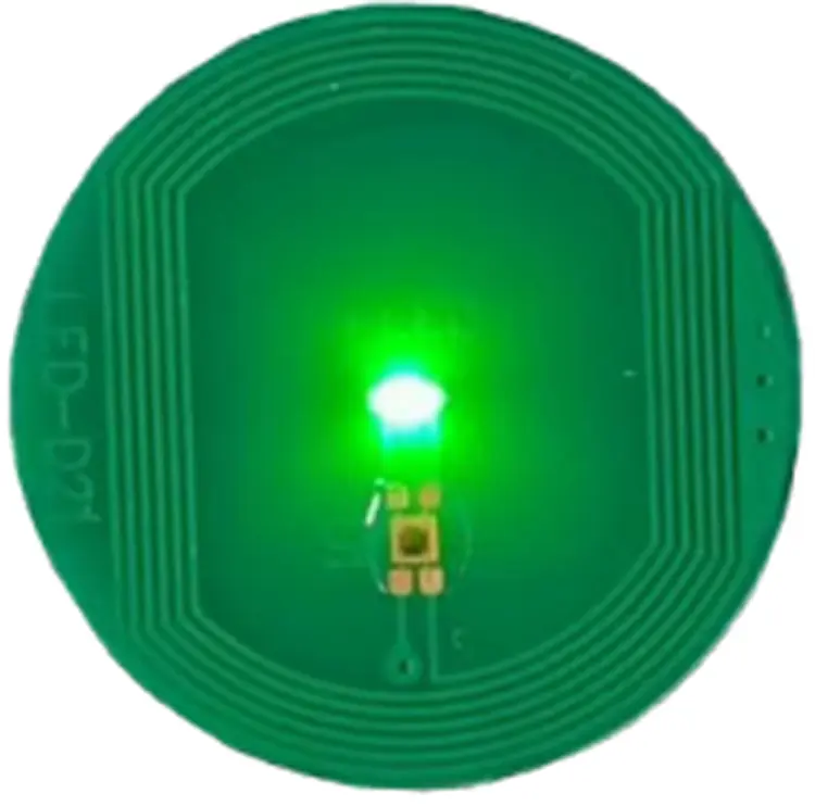 PL21 YIAN-Luz LED HF RFID, etiqueta de búsqueda luminosa, resistente a altas temperaturas, resistente a la compresión, resistente al agua y al polvo
