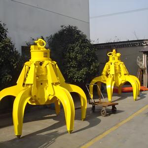 Pince de préhension pour excavatrice, type « peau d'orange », pour la manutention de ferraille et le chargement de matériaux industriels - Product Image 3