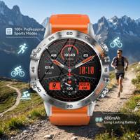 Reloj Inteligente K52 Directo de Fábrica con Pantalla IPS de 1.39 Pulgadas, Monitor de Sueño, Asistente de Voz, +100 Deportes, para Hombre