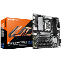 New B860M DS3H GIGABYTE Intel B860 MicroATX DDR5 Socket LGA1851 PCI-E X16 Mainboard