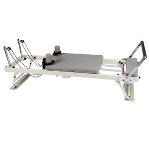 Queenlife nouveau Design maison Fitness Yoga Core lit Portable pliant noir aluminium Pilates réformateur Machine pour studio de yoga - Product Image 3