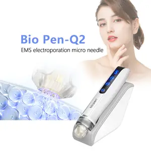 bio pen q2 ems & light therapy microneedling tips professional biopen q2 cartridges 9/14/25 pins biopen machine for skin care
