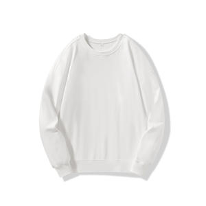 Sudadera Oversize de Cuello Redondo, Suéter Liso de Algodón con Logo Impreso, Sudadera para Hombre con Bordado Personalizado - Product Image 2