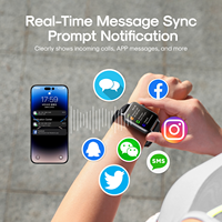 Joyroom-reloj inteligente JR-FT5, dispositivo resistente al agua IP68, con pantalla táctil de 1,83 pulgadas, Bluetooth, compatible con un clic, respuesta a llamadas