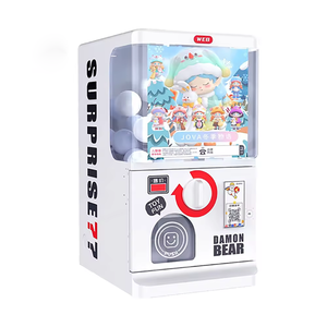 The Gumball Coin Operated Capsule Toy Vending <b>Machine</b> 50-100mm With Indicator Light For <b>Amusement</b> Park - Product Image 2