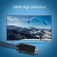 Cable USB-A a HDMI 1080P, Adaptador de Duplicación de Pantalla, Conexión Plug and Play para Laptop, Monitor, TV, Proyector