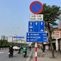 Signalisation routière réfléchissante en aluminium personnalisée, haute visibilité, panneaux Stop, limitation de vitesse, d'avertissement et de guidage, certifiés ISO 9001