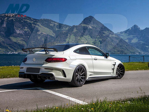 Kit de Carrocería Ancha de Fibra de Vidrio Estilo Prior Design para <span class=keywords><strong>MERCEDES</strong></span> <span class=keywords><strong>BENZ</strong></span> W205 <span class=keywords><strong>C63</strong></span> <span class=keywords><strong>AMG</strong></span> Coupé 2015-2018 - Product Image 3