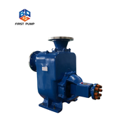 Pompa Air Sentrifugal Self-Priming 8 Inci Mesin Diesel 50HP untuk Padatan