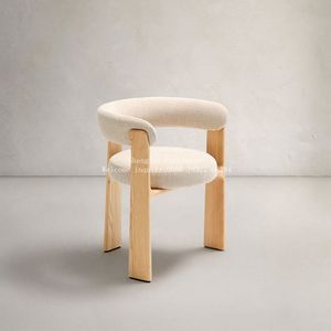 Sedia Classica e Semplice, Forma Elegante, Stile Rustico per Sala da Pranzo, Caffetteria, Colore Legno Naturale, <span class=keywords><strong>Sedie</strong></span> in Legno per Ristorante - Product Image 3