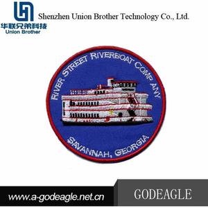 Патчи на заказ Вышивка полностью вышитая патч мерроу бордюр Железная на подложке вышивка патч - Product Image 2