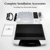 Écran de plafond 15,6'' avec télécommande pour Mercedes Benz V260 V260L Classe V, lecteur vidéo multimédia Android, miroir
