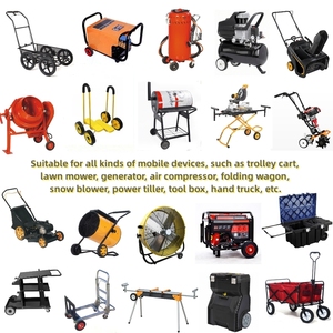 8inch Semi Pneumatic Rubber <strong>Wheel</strong> <strong>for</strong> Power Generator, air Compressor <strong>Wheel</strong>, <strong>Trolley</strong> Cart <strong>Wheel</strong> - Product Image 5