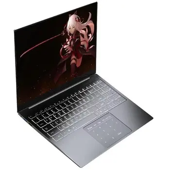 Marka yeni 15.6 inç Celeron 5205U Intel 8gb Ram win10 dizüstü dizüstü bilgisayar dijital dokunmatik ped