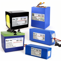 Batterie au lithium ternaire personnalisée OEM 48V 12,5Ah 13S3P pour chariot AGV d'entrepôt, véhicule d'inspection, chariot AMR avec BMS intelligent intégré