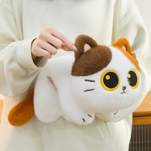 Juguete de Peluche de Gato Adorable en Oferta, Relleno de Algodón PP, Almohada de Peluche de Gato, Juguetes de Peluche de Gato para Regalo - Product Image 1