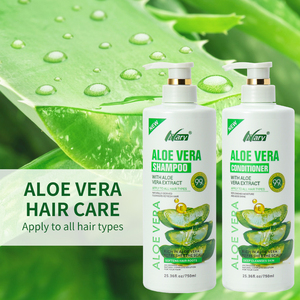 Champú y Acondicionador Herbal Orgánico Natural Nary con Aloe Vera 750ml, Set de Cuidado Capilar Reparador e Hidratante, Venta al Por Mayor Personalizada - Product Image 3