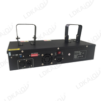 Projecteur laser à faisceau programmable RGB DMX à 3 têtes, lumière laser de bar pour DJ, pour spectacles en boîte de nuit