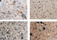 Peinture pour pierre véritable imperméable et résistante aux intempéries avec formule acrylique, revêtement effet granit pour les murs extérieurs des bâtiments