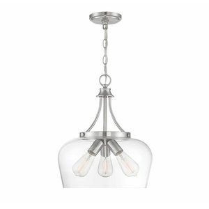 Modern Rustic Glass Pendant Light Industrial Vintage Classic <strong>Island</strong> Hanging <strong>Lighting</strong> Chandelier for Kitchen Dining Room - Product Image 2
