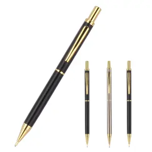 Luxury Metal Bulks 0.7mm 0.5mm automatic Press Mechanical pencils With Professional Customized Branded For Best Wholesale