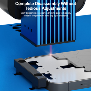 Machine de démontage de vitres laser <span class=keywords><strong>SUNSHINE</strong></span> SS-890B Mini : Élimine le verre arrière, les supports et autres composants de différentes couleurs - Product Image 2