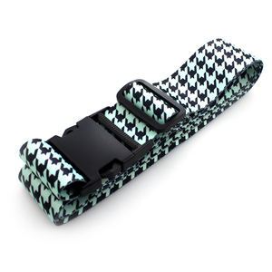 Có Thể Điều Chỉnh Polyester Thăng Hoa Dây Đeo Hành Lý Biểu Tượng Tùy Chỉnh Polyester <span class=keywords><strong>Webbing</strong></span> An Toàn Du Lịch Phụ Kiện Với Thăng Hoa Vành Đai - Product Image 1