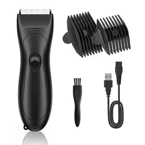 Heren Elektrische Scheermesset Home Use Hair Cutter Pusher Body Hair Trimmer Leverancier Groothandel Goede Prijs