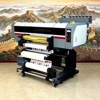 Impresora UV DTF de Alta Estabilidad de 60 cm, Equipo de Impresión de Película UV Rollo a Rollo, Múltiples Modos de Impresión para Distribuidores y Negocios Mayoristas