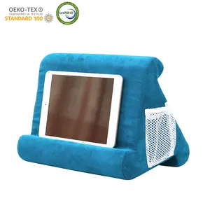 Wholesale Durable Fashion Universal Soft Adjustable Multi-angles Memory Foam Multi-function Tablet Pillow Cushion Stand Holder