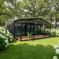 Maisons préfabriquées intégrées de luxe, simples et élégantes, conteneurs extensibles pour studios, appartements, cuisines, chambres et ateliers
