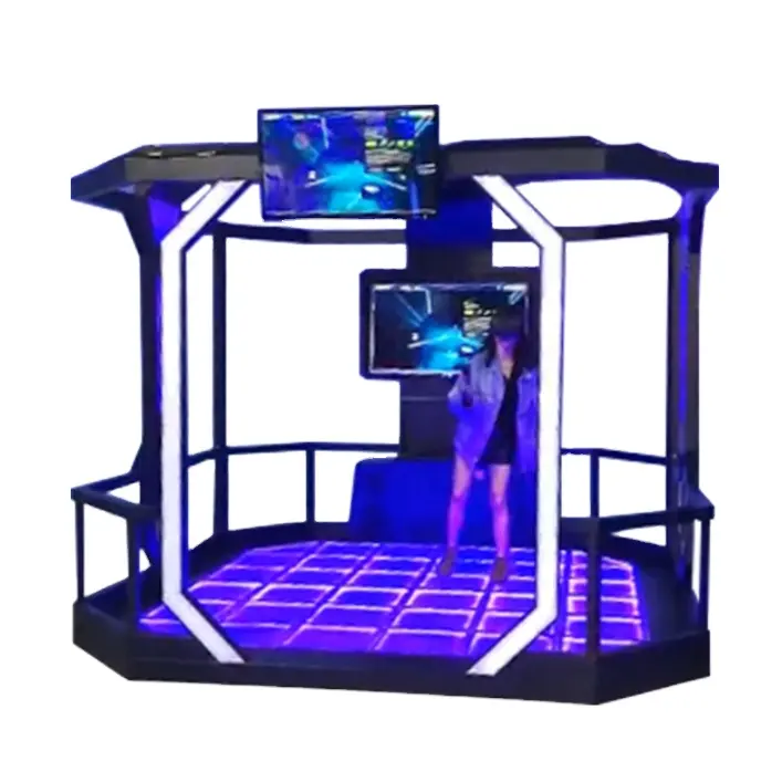 Simulador de jogo ifd, simulador interativo de jogo para caminhada com 2 jogadores, plataforma, espaço para quarto
