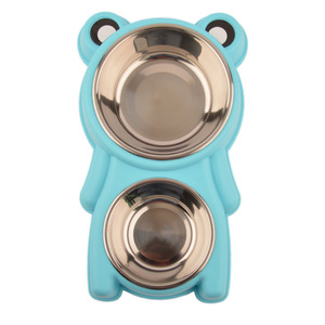 Wholesale Pet Stainless Steel Bowl <b>Dog</b> Bowl Cat Slow Feeding Bowl Pet Feeder - Product Image 5