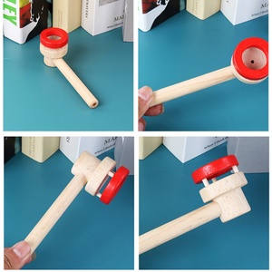 Jouet éducatif en bois : Balle d'équilibre suspendue pour exercices respiratoires – Écologique et unisexe pour le renforcement des muscles buccaux - Product Image 6