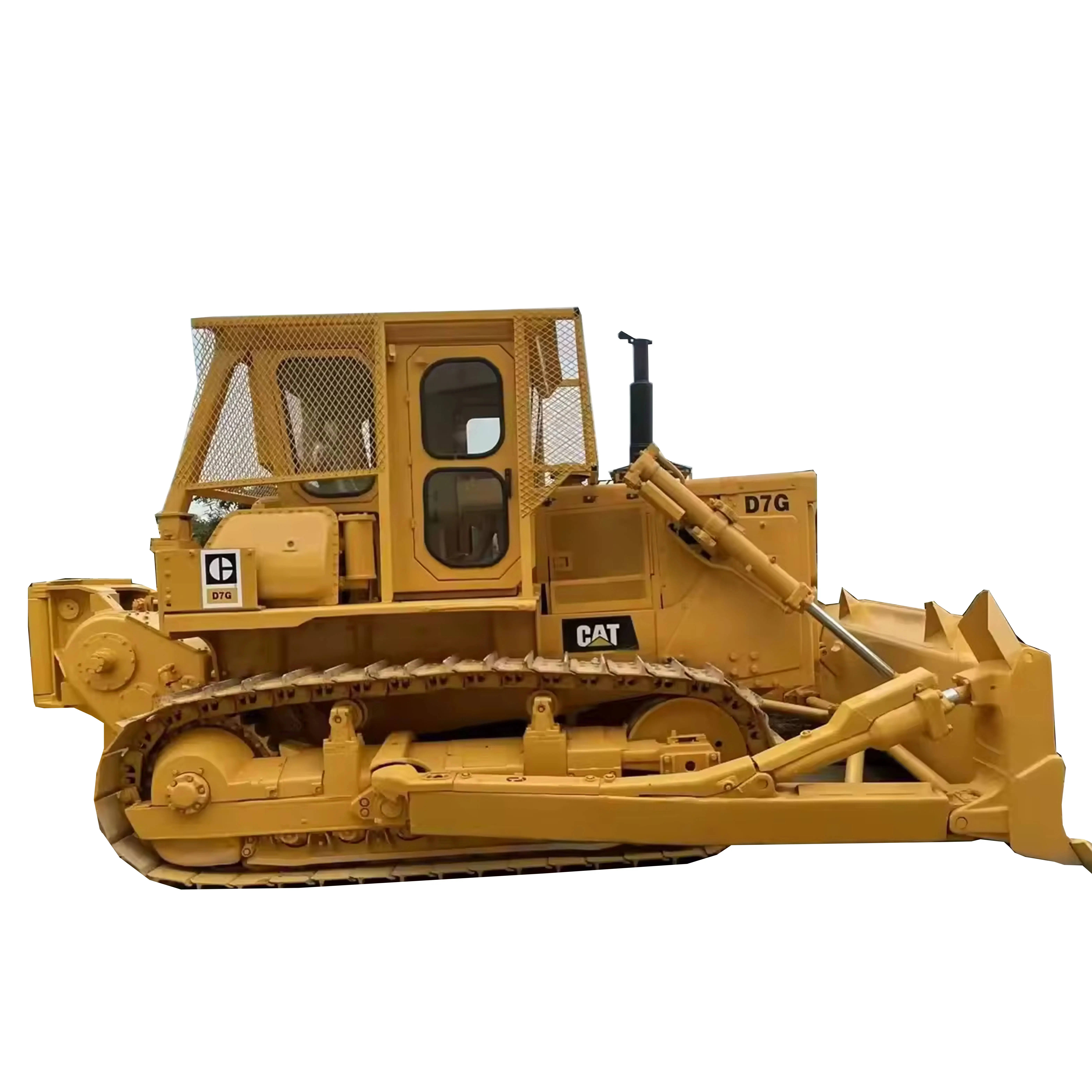 Sử dụng Xe ủi đất thứ hai tay xe ủi d7g mèo Crawler máy kéo d7g sử dụng Sâu Bướm Xe ủi đất