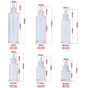 Hotsale Chai nhỏ giọt 1oz 5ml 15ml 30ml 50ml 100ml Tinh dầu mặt chai dầu Thủy Tinh Độc Đáo chai với ống nhỏ giọt - Product Image 6