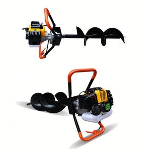 2 Stroke Manual Soil <b>Auger</b> Hand Push Ground Hole <b>Drilling</b> Machine for Tree Planting Farm Machines - Product Image 2