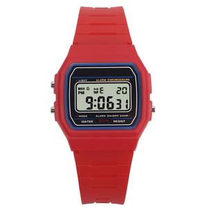 <span class=keywords><strong>Despertador</strong></span> deportivo, cronógrafo de fecha automática, calendario completo, relojes digitales cuadrados resistentes al agua - Product Image 1