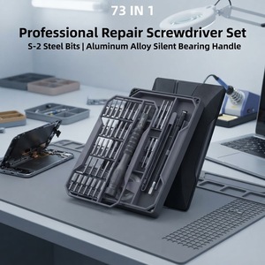 Kit complet de tournevis de précision de qualité industrielle OEM avec embouts Torx pour la réparation de téléphones portables, ordinateurs portables et usage domestique, mini-outils en acier - Product Image 2