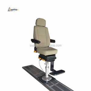 Silla piloto marina de asiento fijo de alta calidad para barco y muelle hecha de plástico aluminio acero y PU CCS certificado - Product Image 6