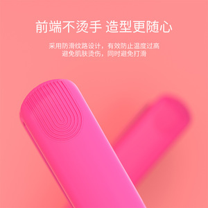 Plancha de pelo doméstica de doble función para alisar y rizar, venta al por mayor de fábrica para exportación - Product Image 5