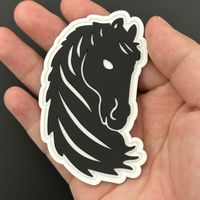Écussons PVC personnalisés pour vêtements, badges de marque en relief, patchs en caoutchouc PVC 2D 3D avec fermeture auto-agrippante