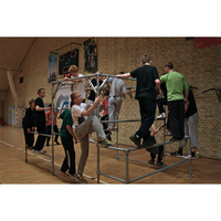 Équipement de parkour Halin pour une utilisation en intérieur et en extérieur, couleur/taille/design personnalisable, construction durable en bois et en acier