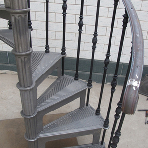 <span class=keywords><strong>Escalier</strong></span> <span class=keywords><strong>en</strong></span> colimaçon industriel moderne <span class=keywords><strong>en</strong></span> acier extérieur pour installation durable de bricolage <span class=keywords><strong>en</strong></span> <span class=keywords><strong>fer</strong></span> d'hôtel Caractéristique décorative - Product Image 4
