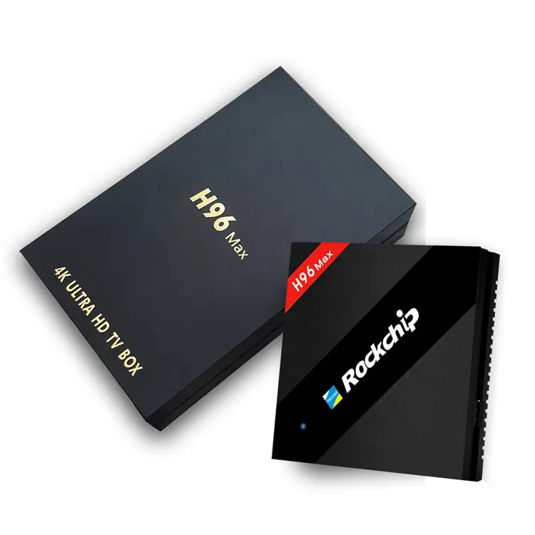 2019 more popular H96 MAX RK3399 2G 16G google play store app download ott user manual 6.0 tv box